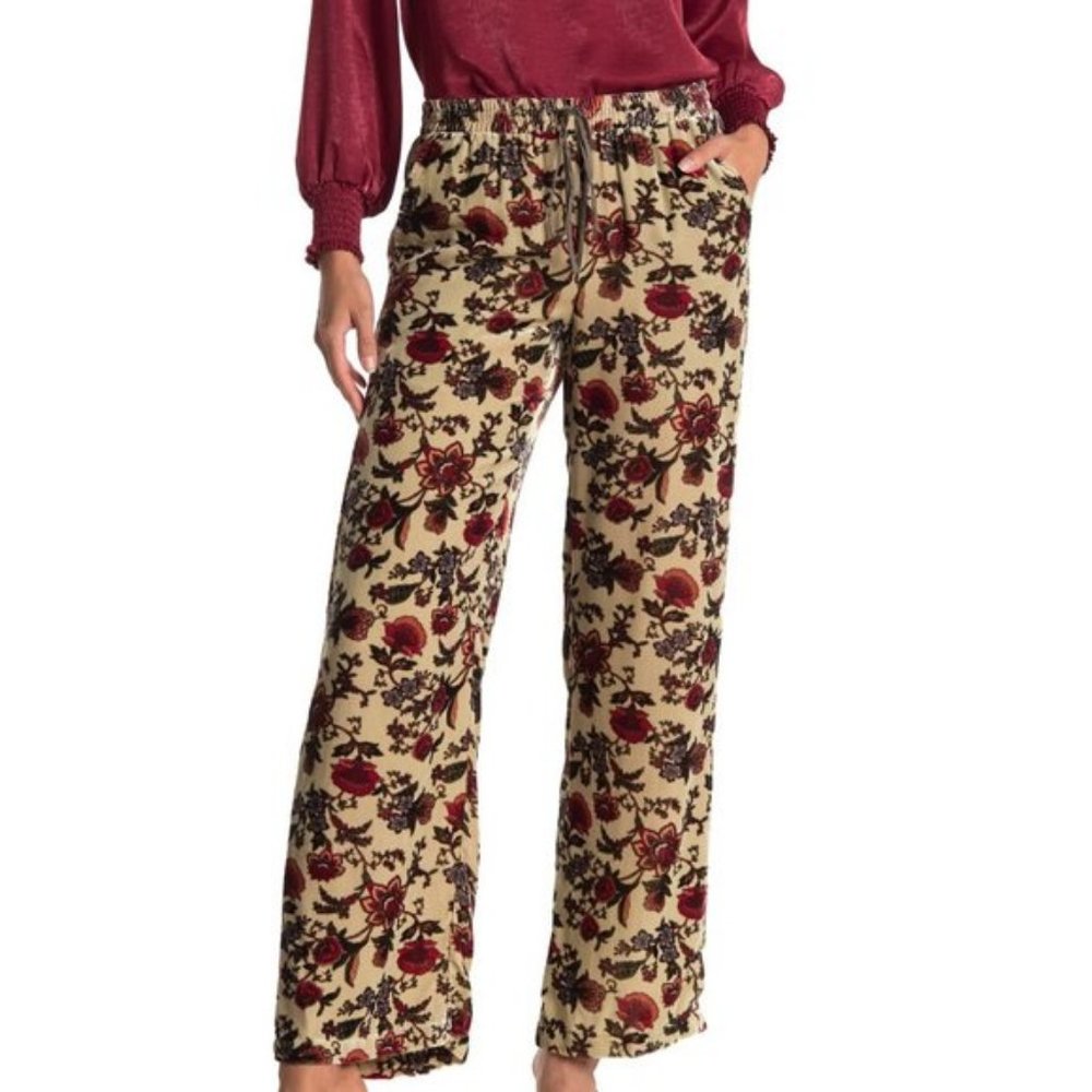 Johnny Was Jade Vic Easy Pants Rosalita Red L